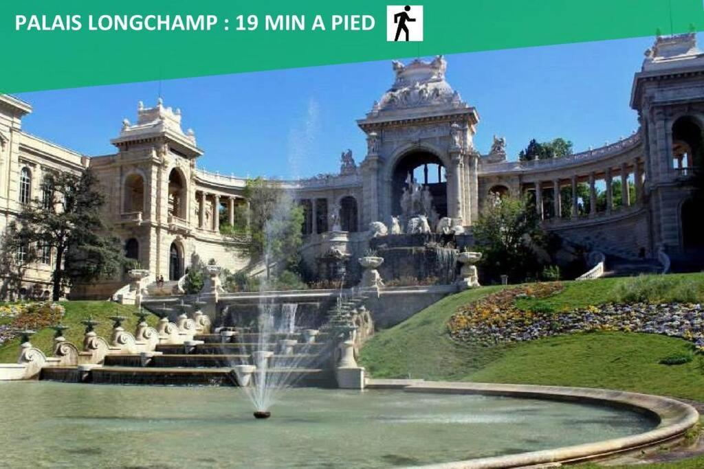 Climatise Gare Stcharles 4 Chambres Grand Balcon / Experience-Immo มาร์กเซย ภายนอก รูปภาพ