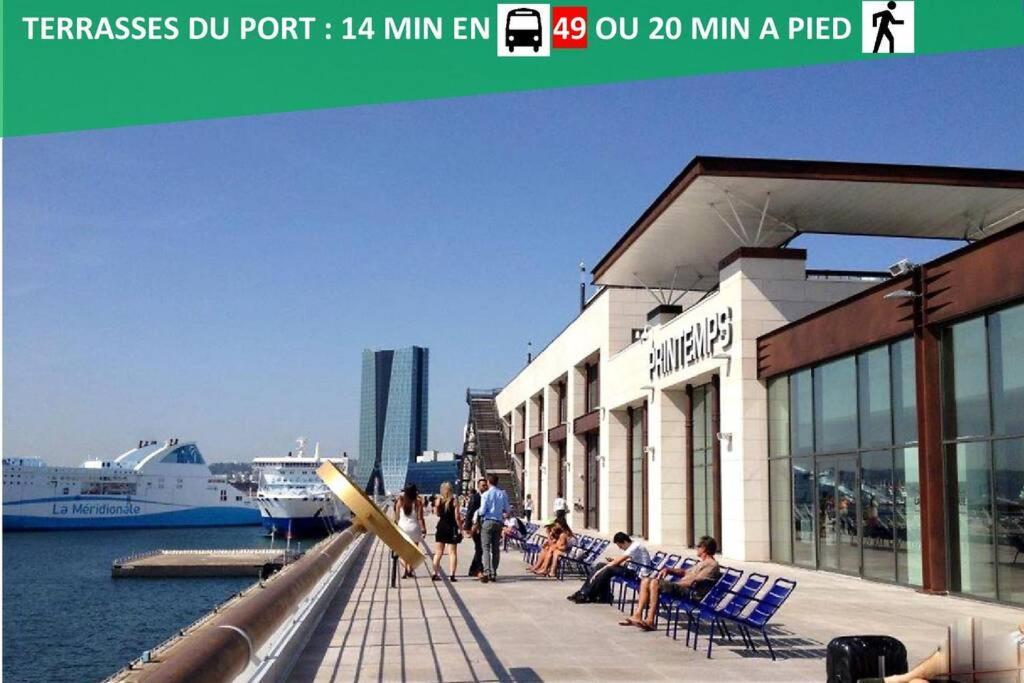 Climatise Gare Stcharles 4 Chambres Grand Balcon / Experience-Immo มาร์กเซย ภายนอก รูปภาพ