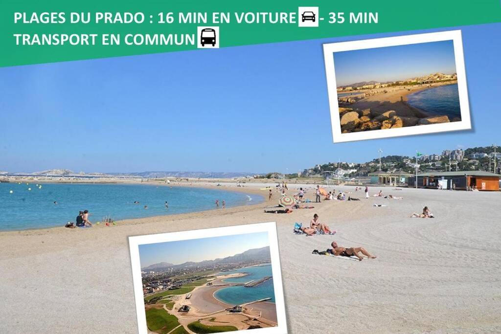 Climatise Gare Stcharles 4 Chambres Grand Balcon / Experience-Immo มาร์กเซย ภายนอก รูปภาพ